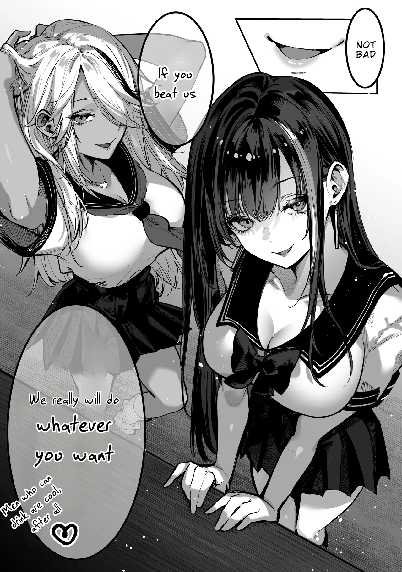 Hentai Manga Comic-If You Win, I'll Do Anything You Want-Read-24
